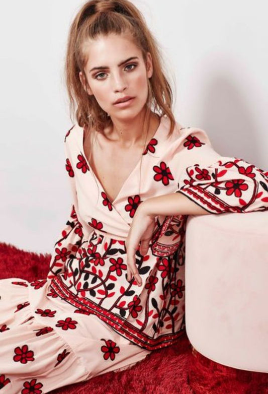 Coop Print Under Wraps Top (16)
