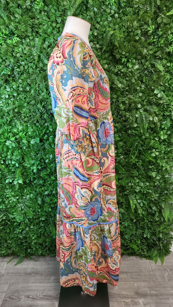 Adrift Print Nicci Dress BNWT (12)