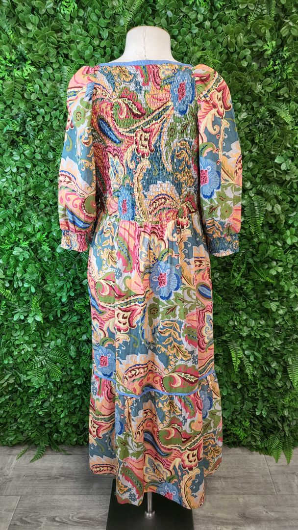 Adrift Print Nicci Dress BNWT (12)