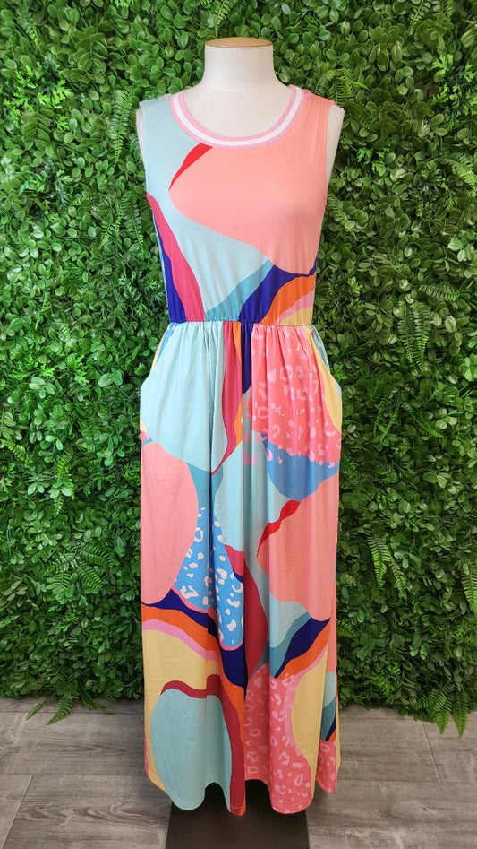 Charlo Multi Sundress (6-8)