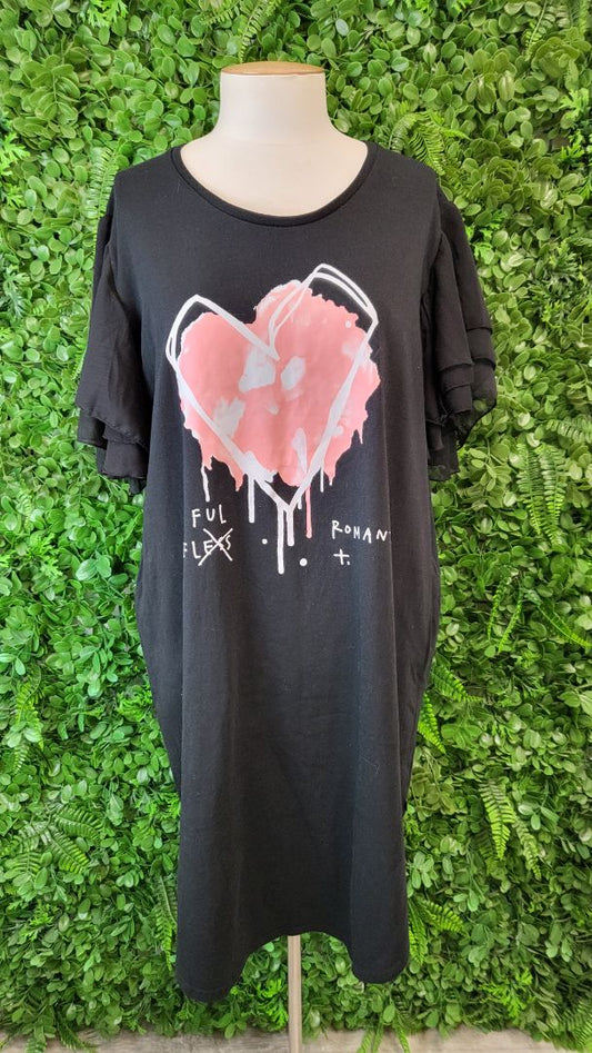 Federation Black T-Shirt Dress (16)