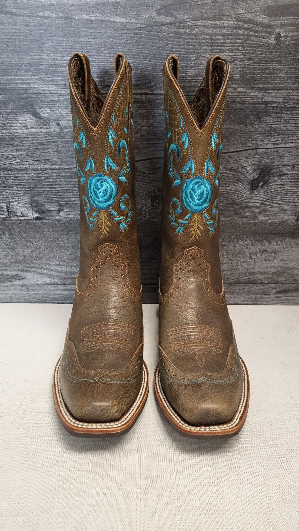 Ariat Brown Western Boots NEW (38)