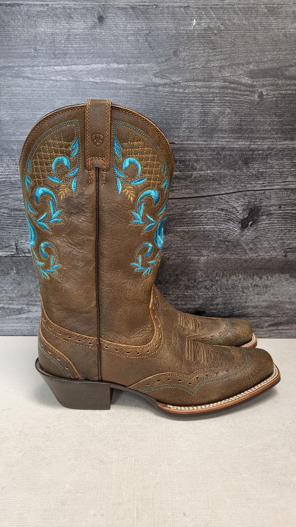 Ariat Brown Western Boots NEW (38)