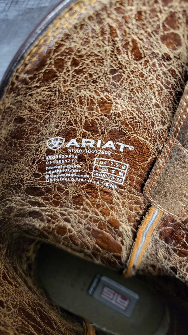 Ariat Brown Western Boots NEW (38)