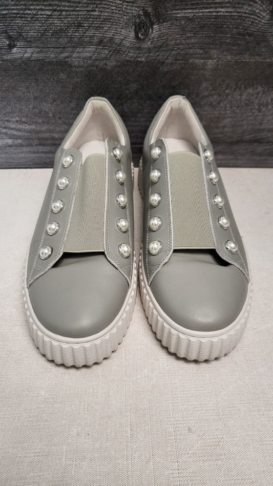 Andrea Biani Grey Pearl Slide Ons (41)