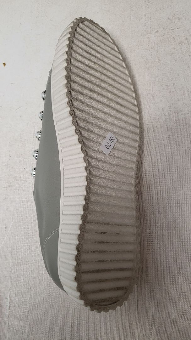 Andrea Biani Grey Pearl Slide Ons (41)