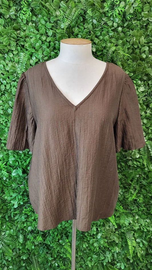 Billie The Label Brown Weekend Top BNWT (14)