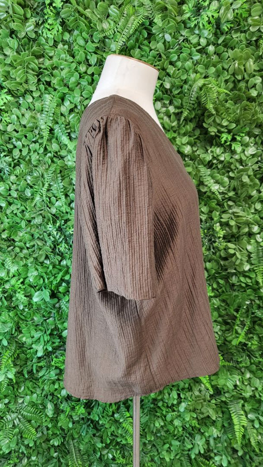 Billie The Label Brown Weekend Top BNWT (14)