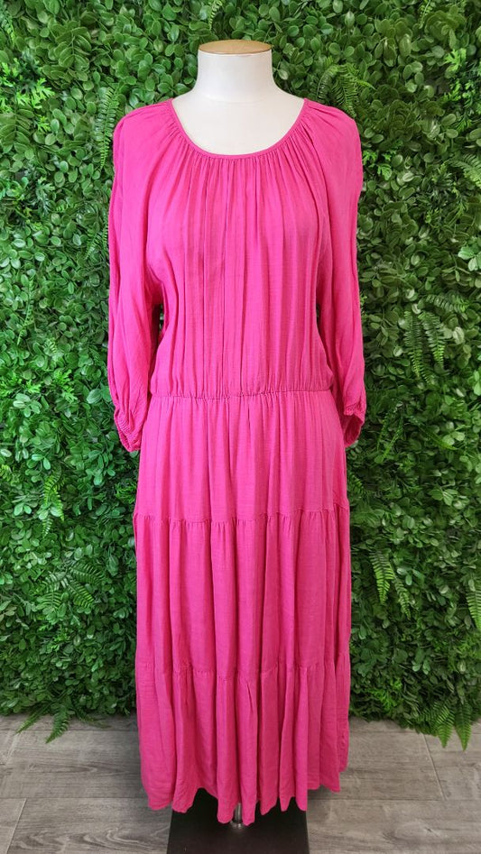 Ketze Pink Maxi Dress (12)