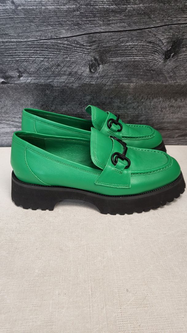 Minx Green Kelly Loafer (38)