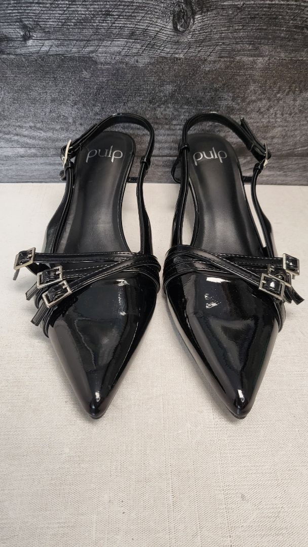 Pulp Black Slingbacks (40)