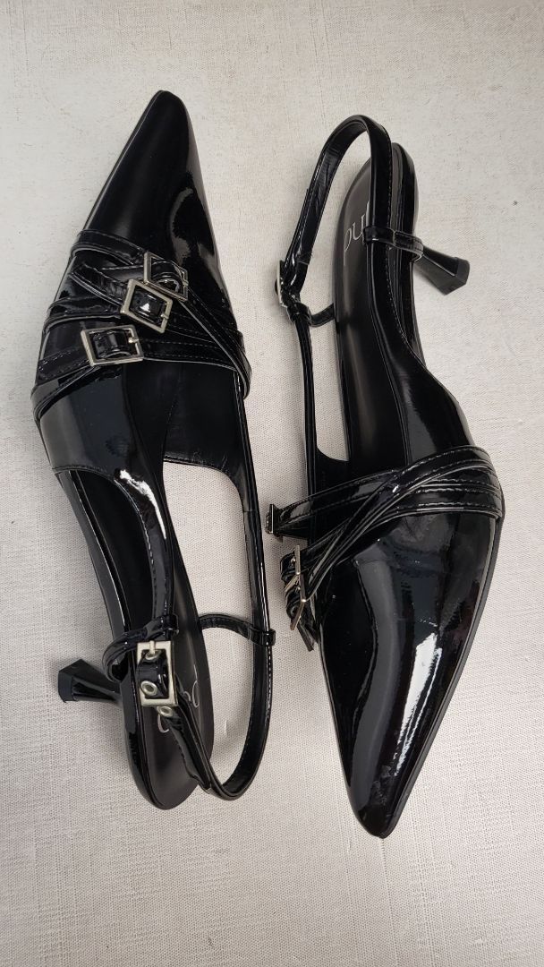 Pulp Black Slingbacks (40)