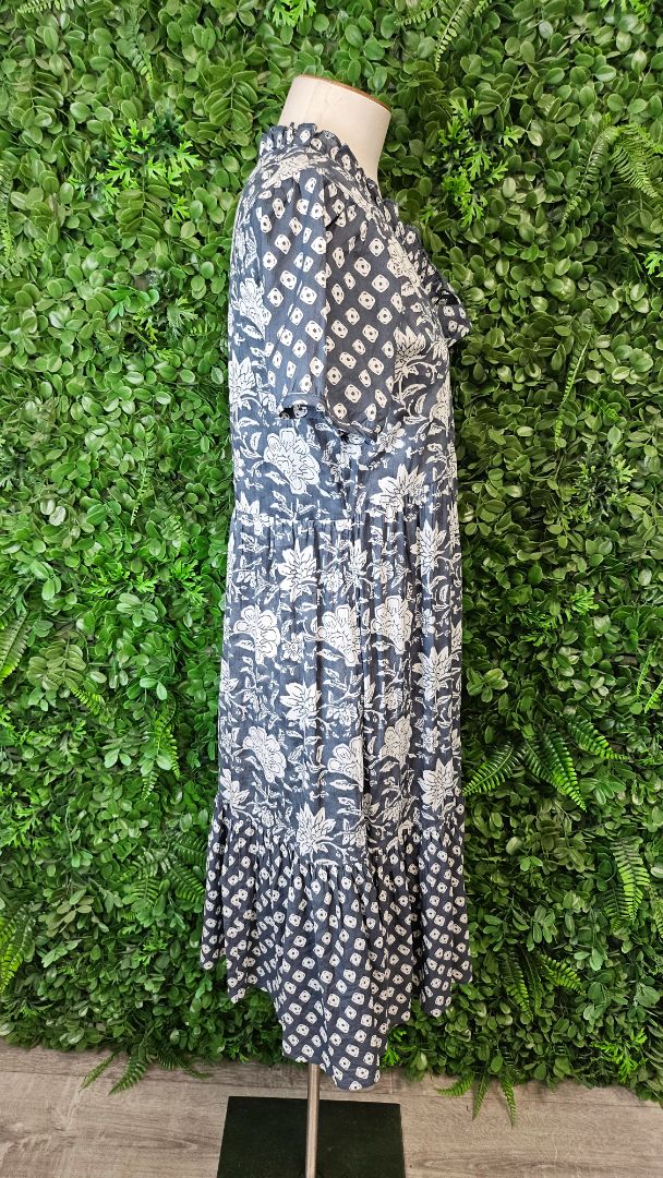 Cienna Print Cotton Dress (8)