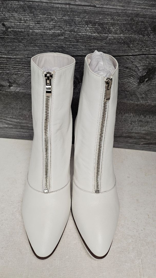 Ernest Wyler White Leather Boots BNWT (40)