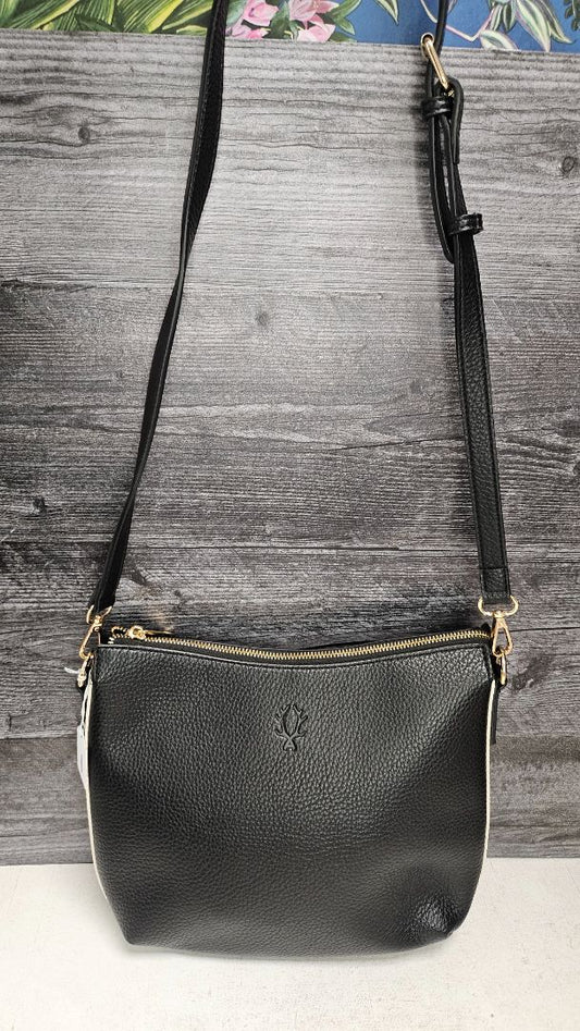 Antler Black Stripe PU Bag 24x28x7cm