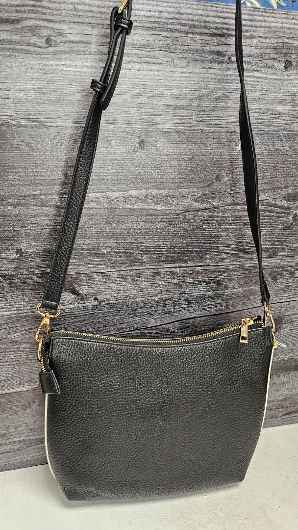 Antler Black Stripe PU Bag 24x28x7cm