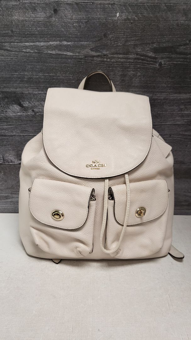 Coach Cream Billie Backpack 33x35x12cm