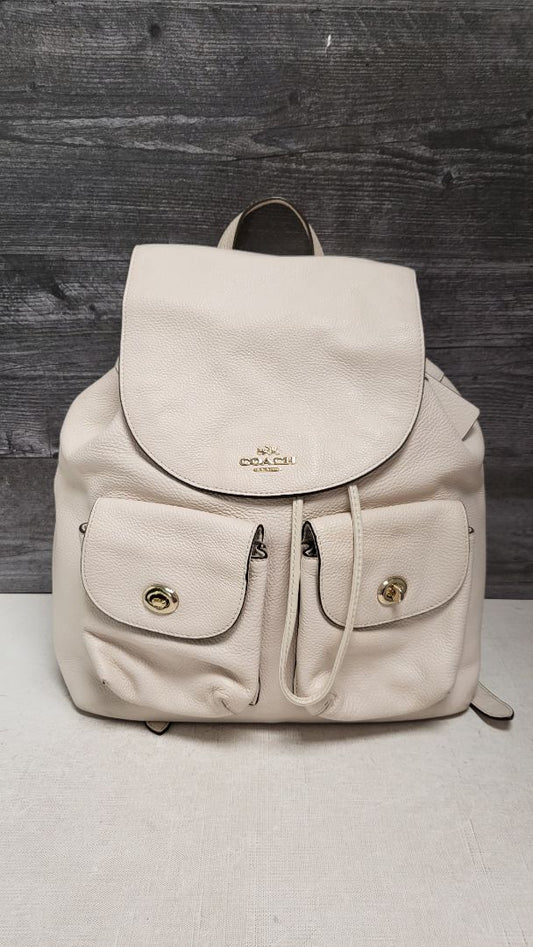 Coach Cream Billie Backpack 33x35x12cm