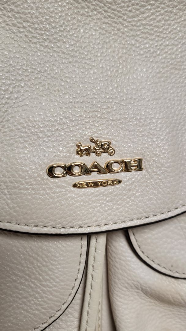 Coach Cream Billie Backpack 33x35x12cm