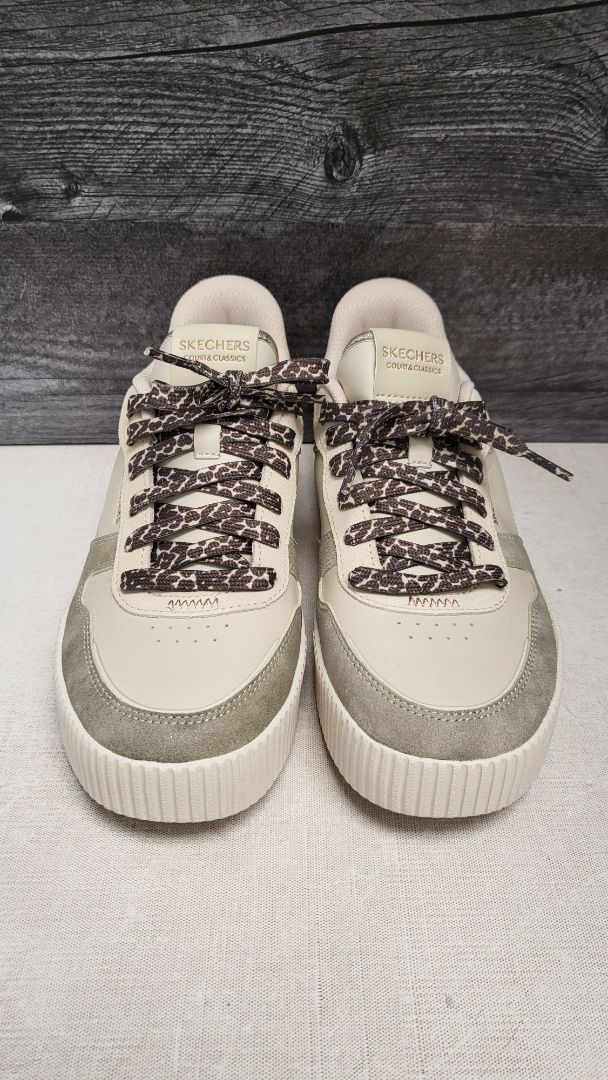 Skechers Natural Radiant Roar Sneaker NEW (38)