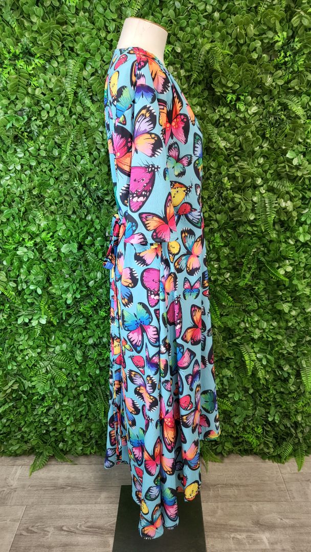 Lorraine Blue Butterfly Dress (18)