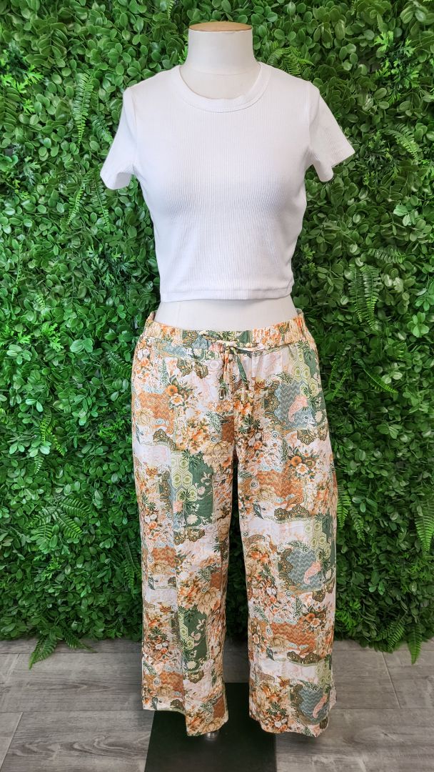 Heaven Print Wide Leg Pant (12)