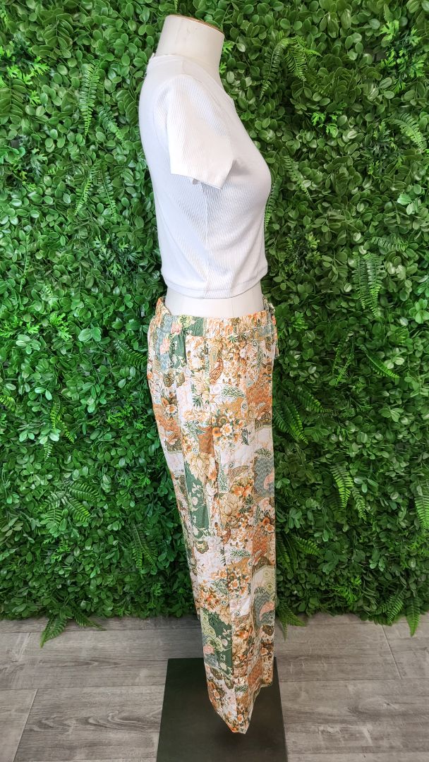 Heaven Print Wide Leg Pant (12)