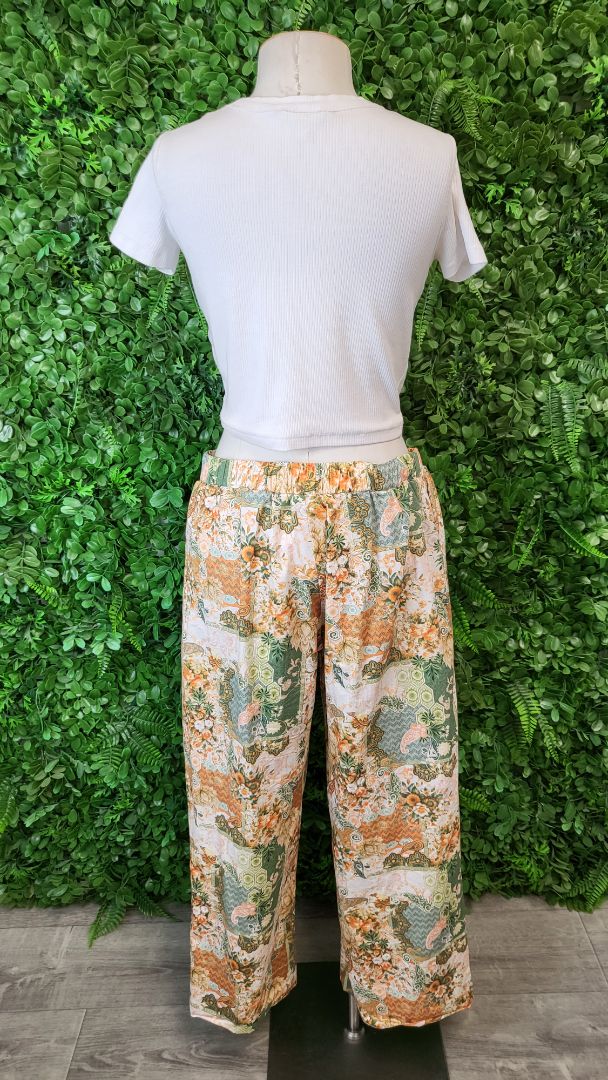 Heaven Print Wide Leg Pant (12)