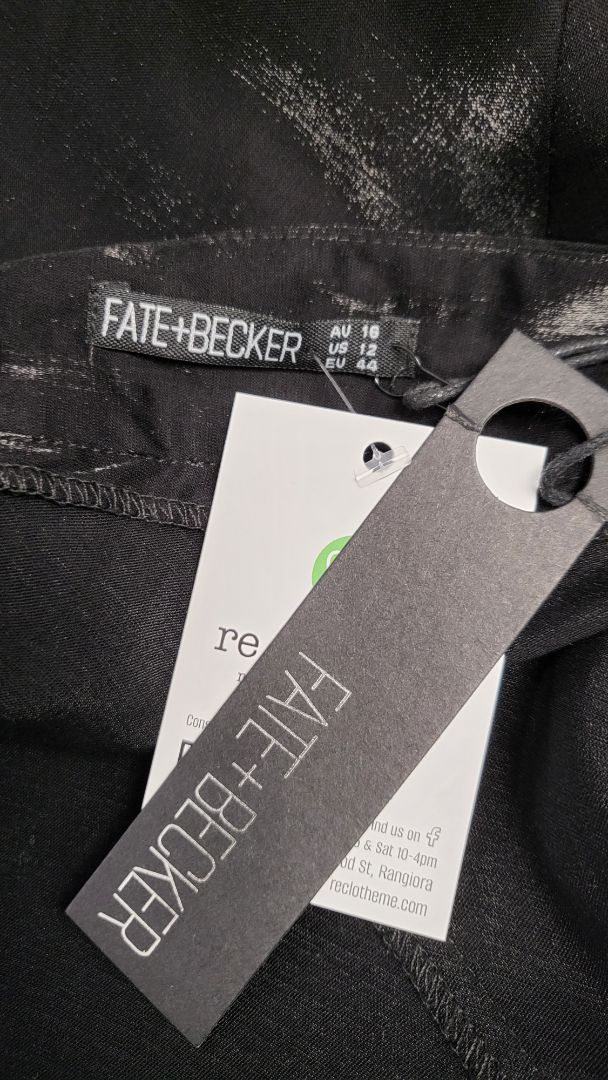 Fate+Becker Black Future Skirt BNWT (16)
