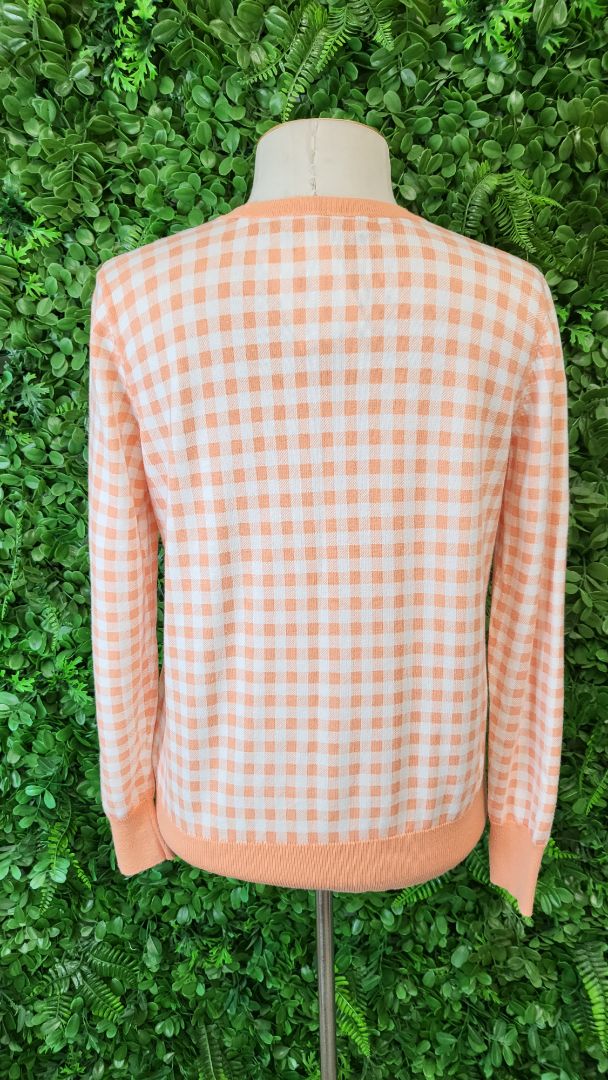 Ralph Lauren Orange Knit Top (12)