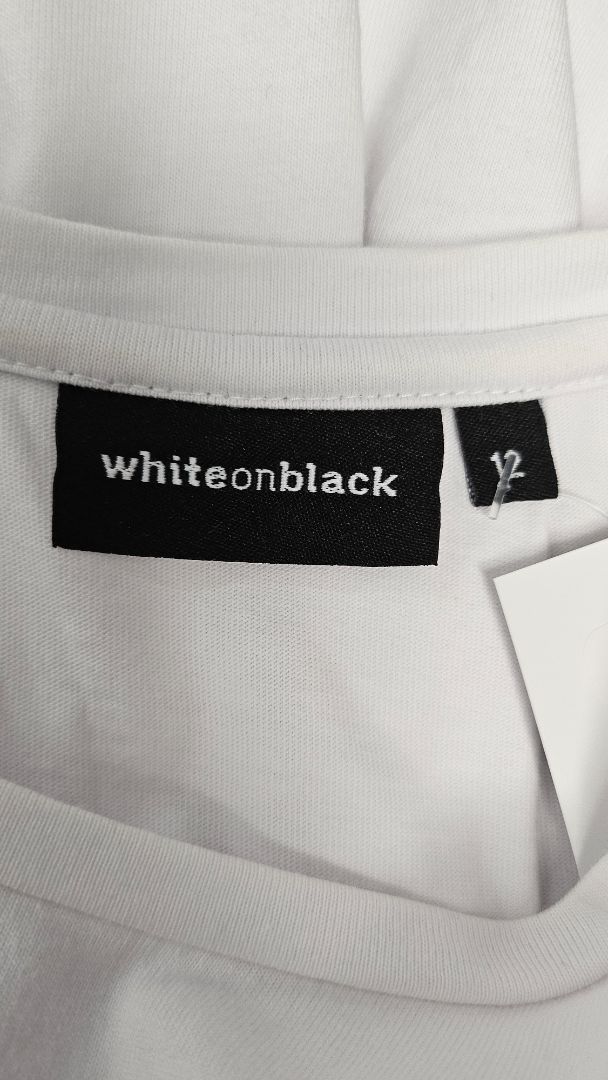 White On Black White Hi Low Top (12)