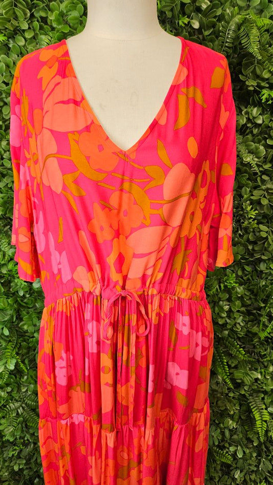 PQ Collection  Floral Dress (14-16)