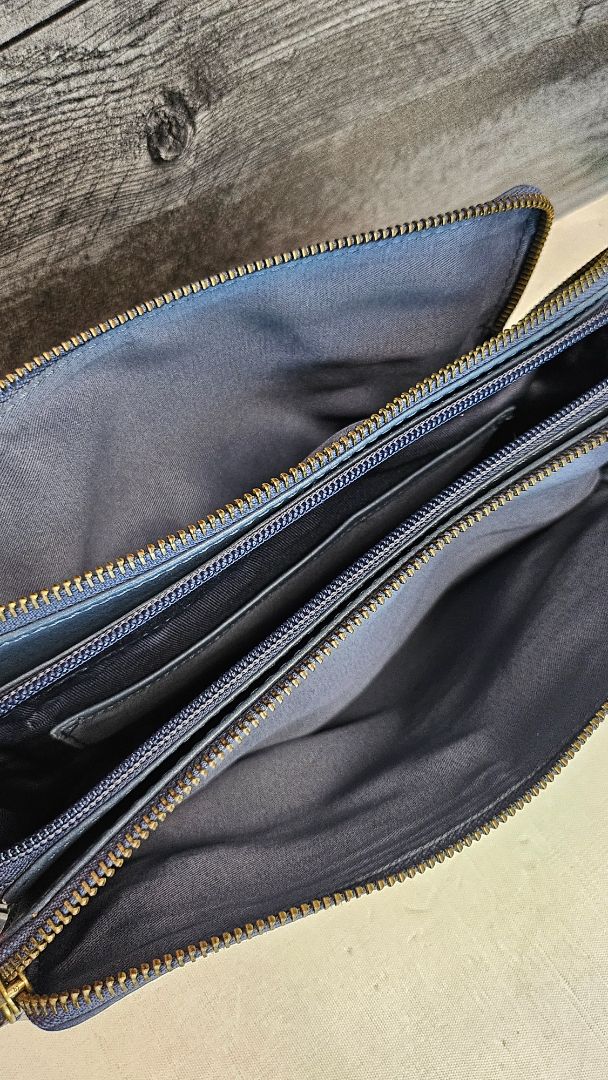 Evity Blue Shoulder Bag 18x25x7cm