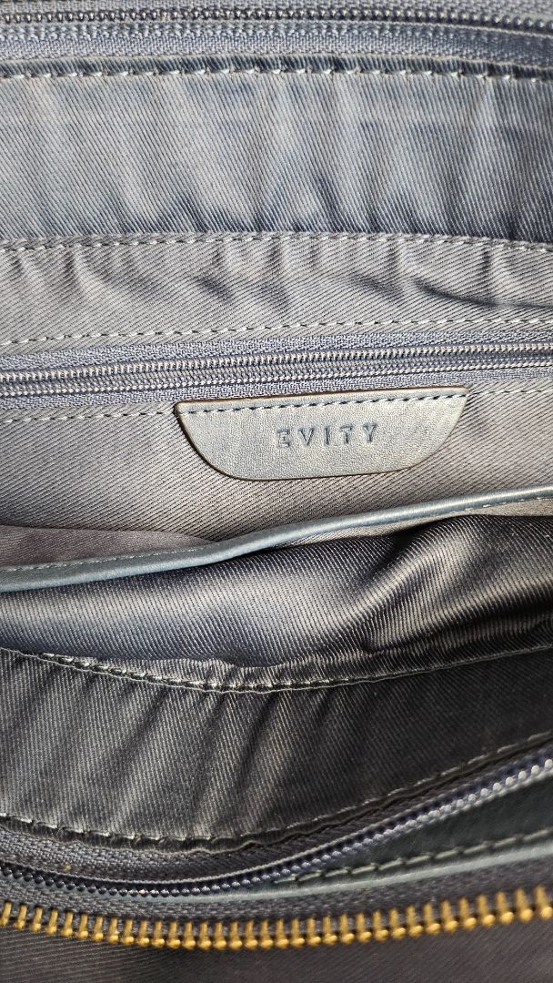 Evity Blue Shoulder Bag 18x25x7cm