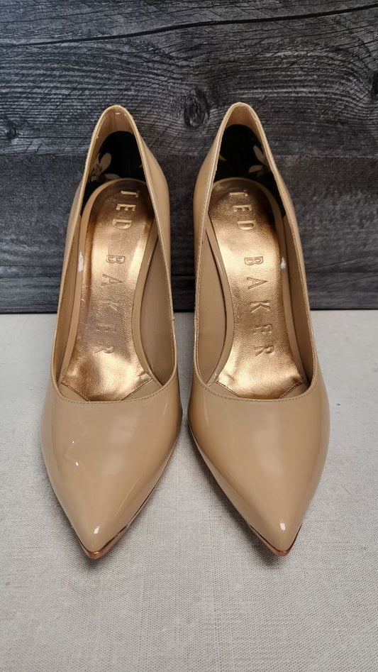 Ted Baker Nude Patent Stiletto Heels (41)