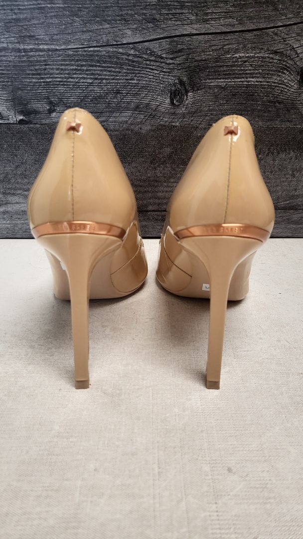 Ted Baker Nude Patent Stiletto Heels (41)