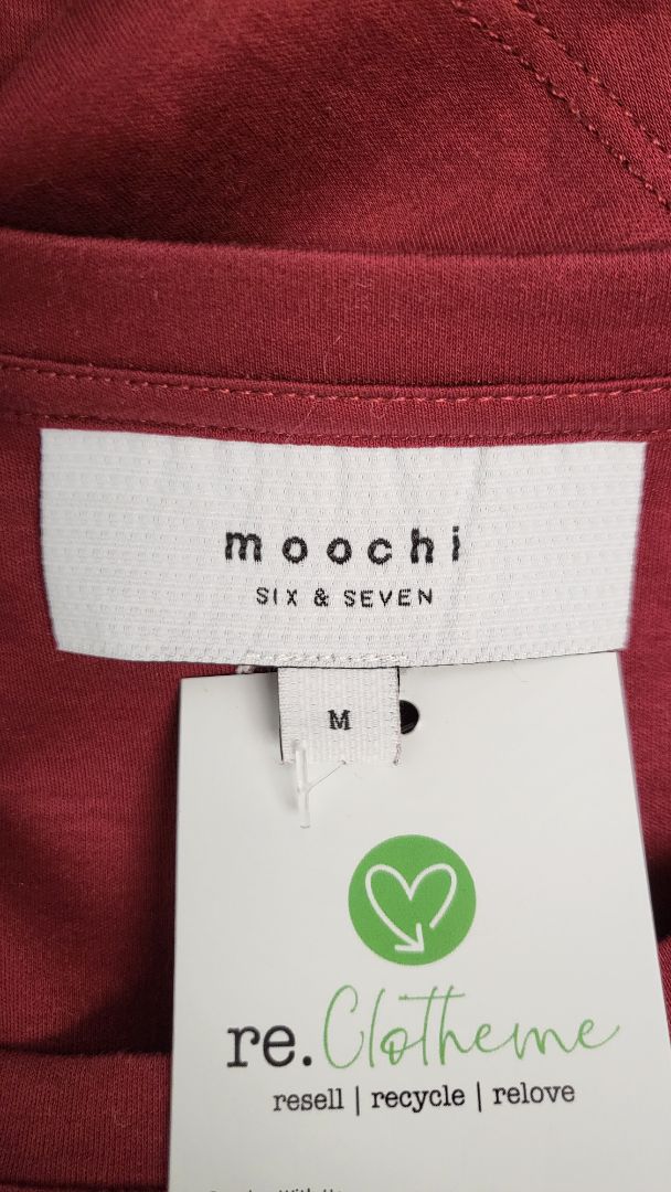 Moochi Claret Overturn Tee (12-14)
