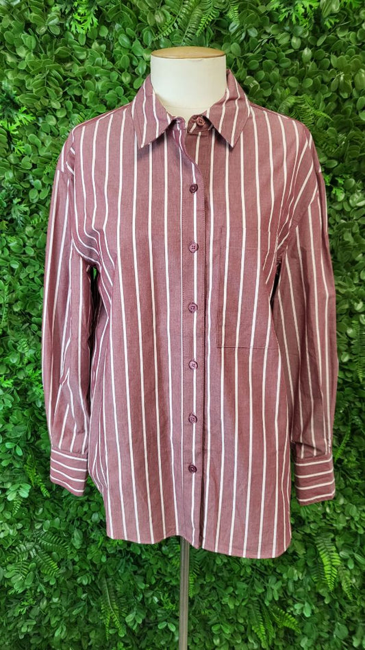 Stories Be Told Plum Classic Shirt (6-8)