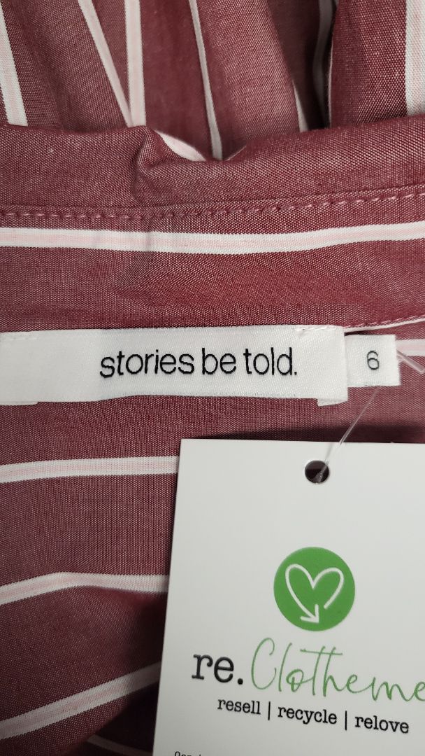 Stories Be Told Plum Classic Shirt (6-8)