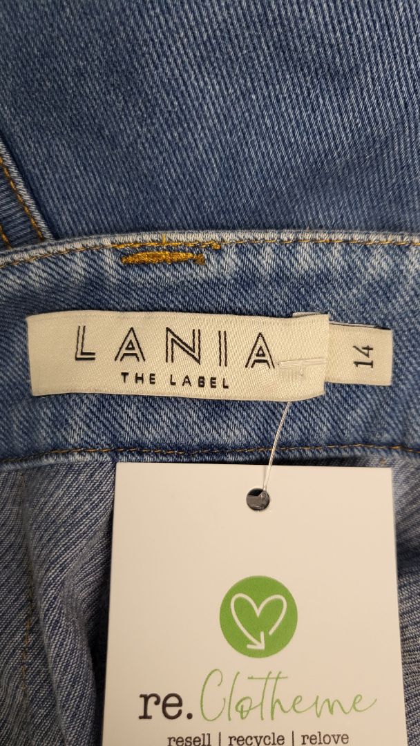 Lania The Label Light Denim Midi Skirt (14)