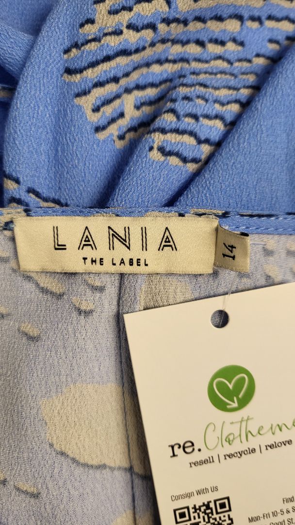 Lania The Label Blue Ryde Dress (10-12)