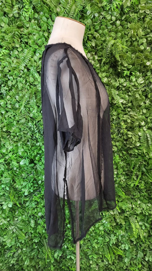 Taylor Black Silk Top (12)