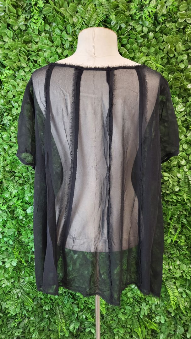 Taylor Black Silk Top (12)