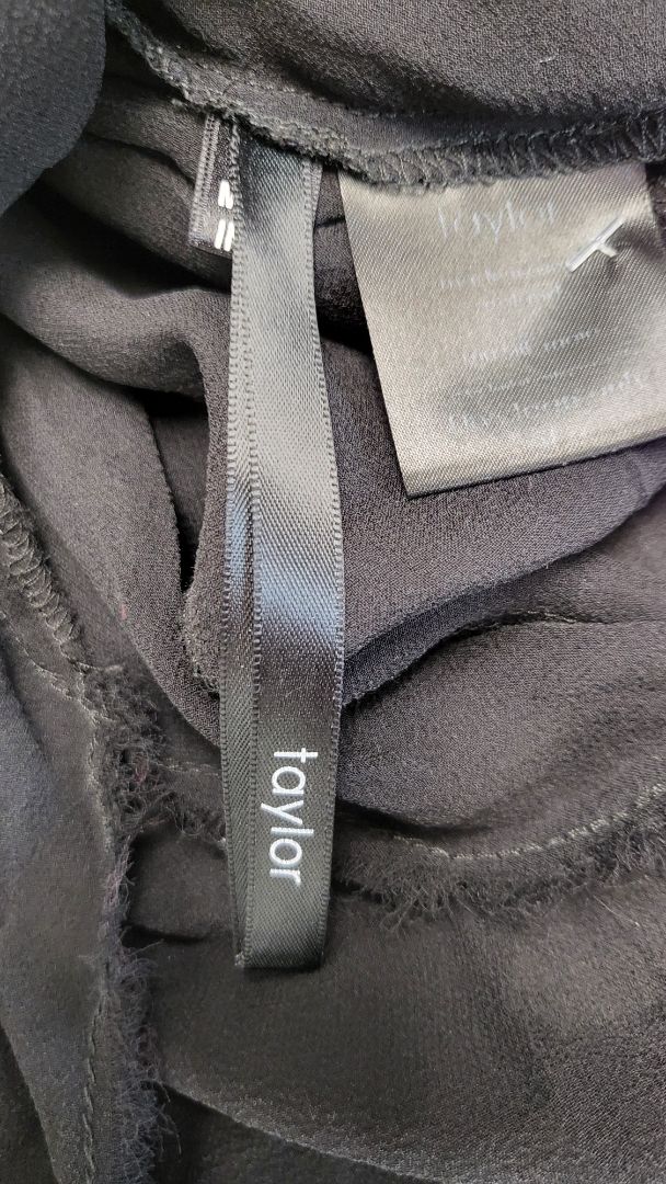Taylor Black Silk Top (12)