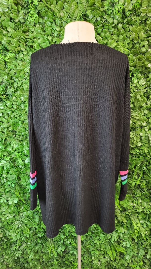 Betty Basics Black Print Top (14)