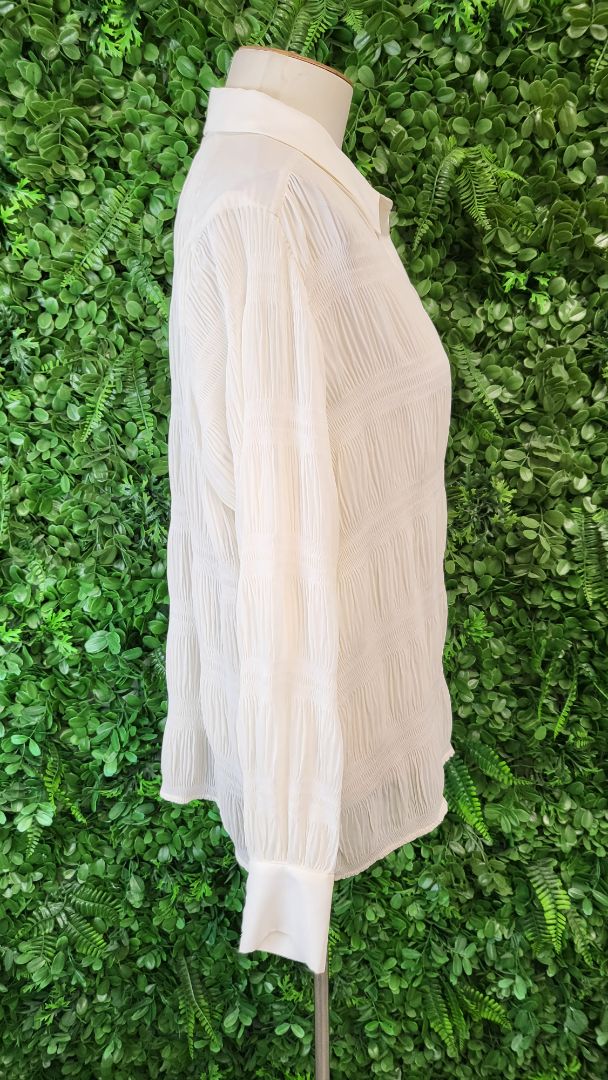 Chalk Cream Textured Blouse (14)
