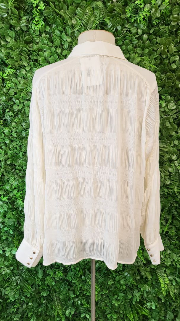 Chalk Cream Textured Blouse (14)