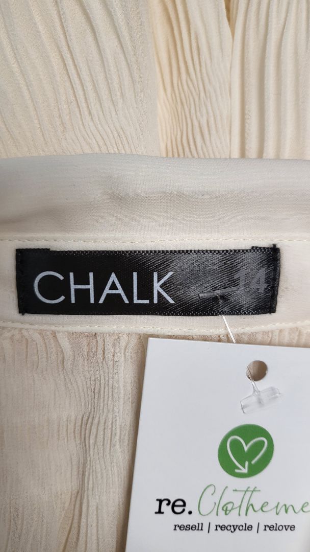 Chalk Cream Textured Blouse (14)