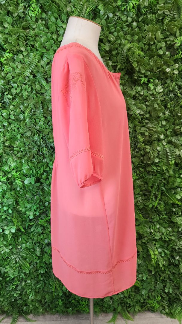 Loobies Story Coral Slip Dress (12)