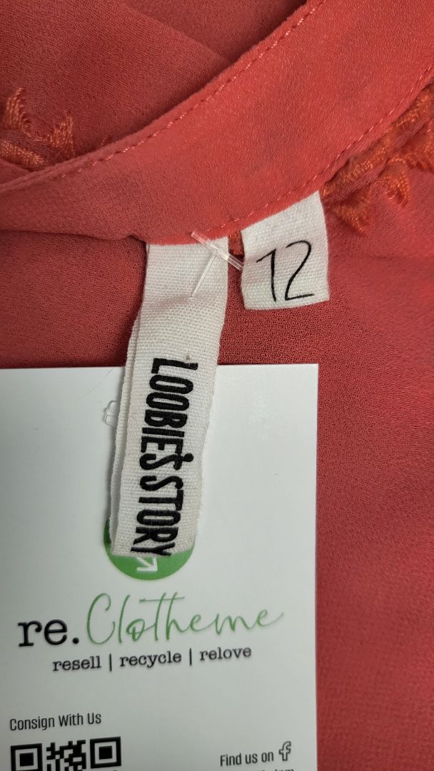 Loobies Story Coral Slip Dress (12)